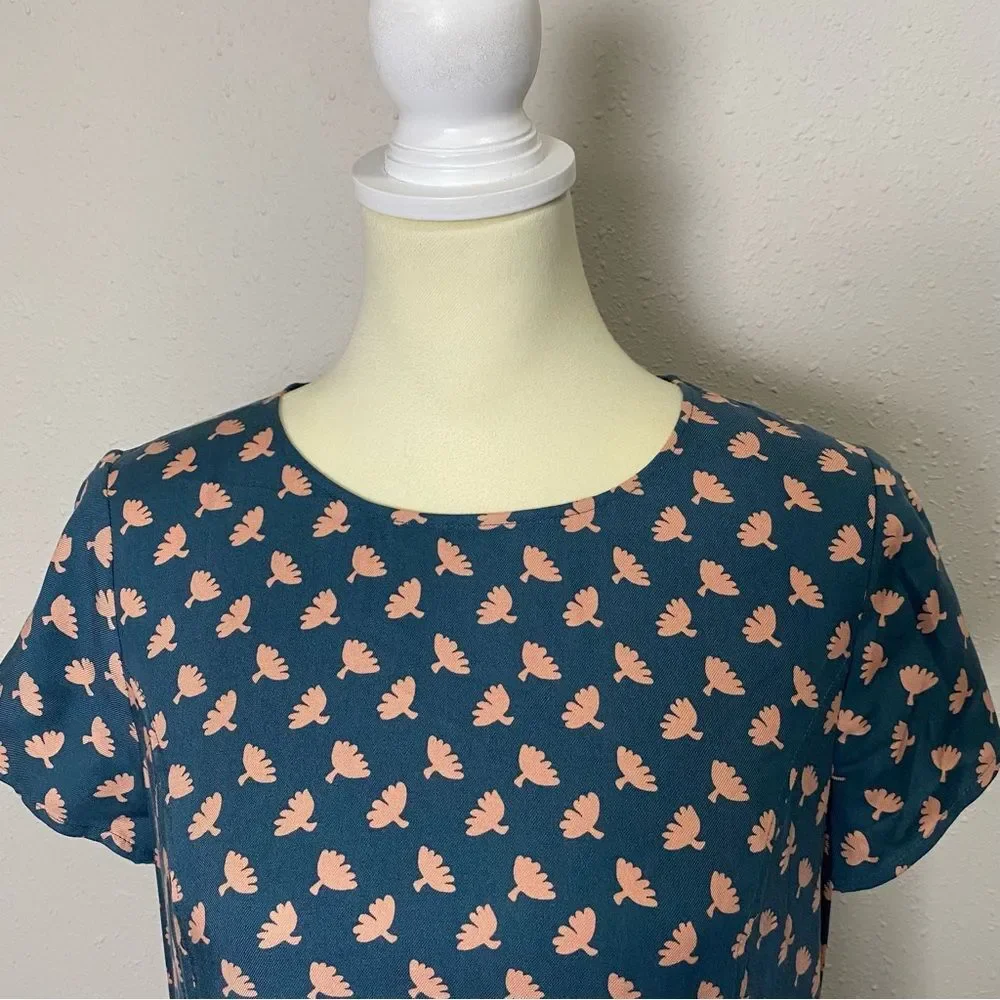 Boden blue peach